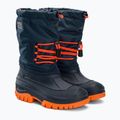 CMP Ahto stivali da neve da bambino nero blu/arancio fluo 4