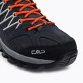 Scarpe da trekking CMP Rigel Mid grigio-arancio da uomo 3Q12947 7