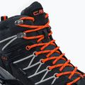 Scarpe da trekking CMP Rigel Mid grigio-arancio da uomo 3Q12947 9