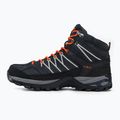 Scarpe da trekking CMP Rigel Mid grigio-arancio da uomo 3Q12947 10