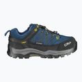 Scarponi da trekking CMP per bambini Rigel Low Wp blu inchiostro / giallo 8