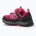 Scarponi da trekking CMP per bambini Rigel Low Wp berry / rosa fluo 3