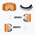 Maschera da sci Briko Ingrid Sharp Lite white 6