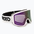 Maschera da sci Briko Pulse white/purple
