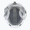Casco da sci Briko Yuki matt shiny white/silver 5
