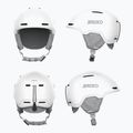 Casco da sci Briko Yuki matt shiny white/silver 10