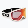 Maschera da sci Briko Chill white/red