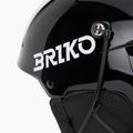 Casco da sci Briko Slalom Epp 2.0 shiny black/white 9