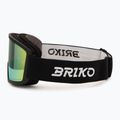 Maschera da sci per bambini Briko Frostbite black/yellow 4