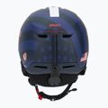 Casco da sci Briko Aran USA matt tangaroa blue/biscay blue/cardinal red/white 4
