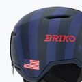 Casco da sci Briko Aran USA matt tangaroa blue/biscay blue/cardinal red/white 7