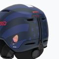 Casco da sci Briko Aran USA matt tangaroa blue/biscay blue/cardinal red/white 8