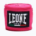 Bende da boxe Leone 1947 Hand Wraps 350 cm pink 2