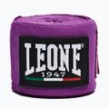 Bende da boxe Leone 1947 Hand Wraps 350 cm purple 2