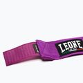 Bende da boxe Leone 1947 Hand Wraps 350 cm purple 5