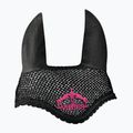 Paraorecchie per cavalli colorati Veredus nero/rosa