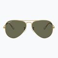 Occhiali da sole Ray-Ban Aviator Classic arista gold/green g-15 polarized 2