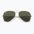 Occhiali da sole Ray-Ban Aviator Classic arista gold/green g-15 polarized 3