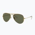 Occhiali da sole Ray-Ban Aviator Classic arista gold/green g-15 polarized 4