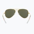 Occhiali da sole Ray-Ban Aviator Classic arista gold/green g-15 polarized 5