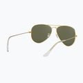 Occhiali da sole Ray-Ban Aviator Classic arista gold/green g-15 polarized 6