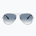Occhiali da sole Ray-Ban Aviator Classic silver/light blue 2