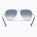 Occhiali da sole Ray-Ban Aviator Classic silver/light blue 5