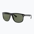 Occhiali da sole Ray-Ban Boyfriend black/dark green polarized 4