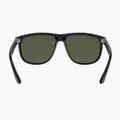 Occhiali da sole Ray-Ban Boyfriend black/dark green polarized 5