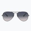 Occhiali da sole Ray-Ban Aviator Classic gunmetal/blue polarized 2