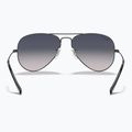 Occhiali da sole Ray-Ban Aviator Classic gunmetal/blue polarized 5
