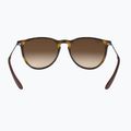 Occhiali da sole Ray-Ban Erika Classic matt havana/brown 5
