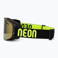 Maschera da sci Neon Light black/yellow/mirror gold 4