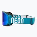 Maschera da sci Neon Light petroleum/mirror blue 4