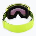 Maschera da sci Neon Light yellow/mirror green 3