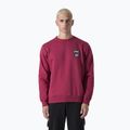 Felpa Everlast Neutrals Uomo a girocollo, bordeaux