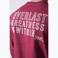 Felpa Everlast Neutrals Uomo a girocollo, bordeaux 5