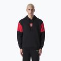 Felpa con cappuccio Everlast Streetwear Uomo nero/rosso
