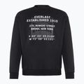 Everlast Streetwear Uomo Felpa girocollo nero/rosso