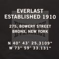 Everlast Streetwear Uomo Felpa girocollo nero/rosso 3