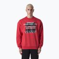 Felpa Everlast Streetwear a girocollo da uomo rosso/nero