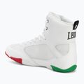 Scarpe da boxe LEONE 1947 Premium black/lime/blue/white 3