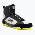 Scarpe da boxe LEONE 1947 Premium Boxing black/lime/black/lime