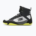 Scarpe da boxe LEONE 1947 Premium Boxing black/lime/black/lime 8