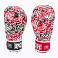Guanti da boxe LEONE bambino 1947 Patch nero/rosso