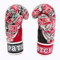 Guanti da boxe LEONE bambino 1947 Patch nero/rosso 4
