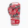 Guanti da boxe LEONE bambino 1947 Patch nero/rosso 8