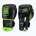 Guantoni da boxe LEONE 1947 Il Tecnico N3 nero/verde 2