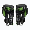 Guantoni da boxe LEONE 1947 Il Tecnico N3 nero/verde 4