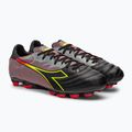 Scarpe da calcio Diadora Brasil Elite Veloce R LPU uomo nero e rosso DD-101.179181-D0136-39 4